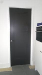 Afbeeldingsresultaat Voor Binnendeuren Antraciet Binnendeuren Donkere Deuren Slaapkamer Deuren