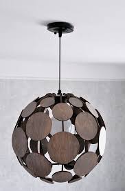 Wood Pendant Lamp Shade Living Room Hanging Lamp Modern Etsy In 2020 Pendant Lamp Shade Wood Pendant Lamps Modern Lamp Shades
