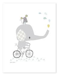 Lilipinso Kinderzimmer Poster Elefant Auf Fahrrad Weiss Grau Bunt 30x40cm Bei Fantasyroom Online Kaufen Poster Kinderzimmer Poster Babyzimmer Kinderzimmer