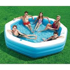 Pools For The Pool Less Inflatable Fun For The Family Inflatable Pool Inflatable Swimming Pool Family Pool