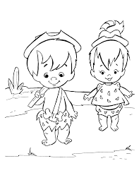 You can now print this beautiful pebbles in a crib flintstones 6095 coloring page or color online for free. Pebbles And Bambam Coloring Pages Download And Print For Free