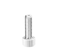 1/4-20 x 5/8 in. Vacuum Vented Socket Head Cap Screws (SHCS), 1/4-20 Thread  Size by 5/8 in. Long, 304 Stainless Steel, Sold as Each