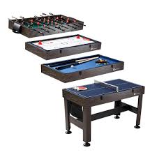 Md Sports 54 In 4 In 1 Combo Game Table Cbf054 058m The Home Depot Game Room Tables Game Room Multi Game Table