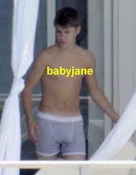 JUSTIN BIEBER BARECHESTED IN UNDERWEAR ON BALCONY PHOTO 38 | eBay