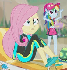 Then he moved his head near fluttershy's other foot and began swishing his forked tongue against it. Pin On Equestria Girls