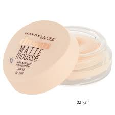 maybelline dream matte mousse foundation