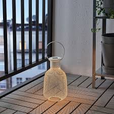 Solvinden Solarlaterne Led Fur Draussen Netz Weiss Aussenlampe Solarleuchten Led