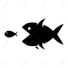 There's always a bigger fish! Big Fish Eat Small Fish Icon Royalty Free Cliparts Vectors And Stock Illustration Image 127672106