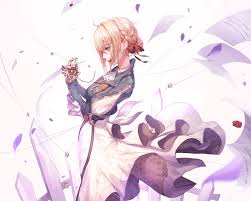Check spelling or type a new query. Aliasing Blonde Hair Braids Cropped Paper Petals Purple Eyes Ribbons Seol Short Hair Techgirl Violet Evergarden Violet Evergarden Character Konachan Com Konachan Com Anime Wallpapers