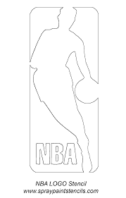 Looking for the best wallpapers? Nba Logo Stencil Gif 1050 1644 Nba Logo Logos Nba