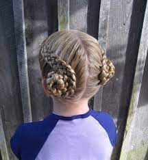 Dutch Braid Gymnastics Hair Gymnastics Meet Hair Hair Styles