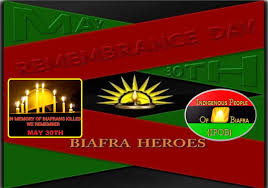 In may, more than 20 houses were destroyed in the logo 1 area of makurdi in benue state, overseen by armed police. Ipob And Why We Celebrate May 30th By All Biafrans Home Abroad The Biafra Telegraph