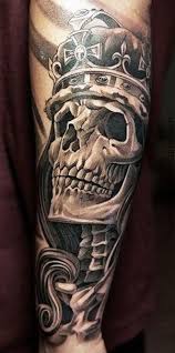 My tattoo life is a supplier of tattoo supplies. Serving As A Representation Of Nobility Royalty And Legacy For Thousands Of Years The Symbol Of The Cro Skull Tattoo Design Crown Tattoo Design Skull Sleeve