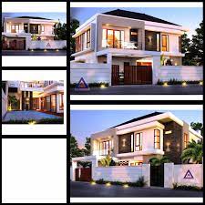 Pilihan denah rumah 2 kamar dengan desain terbaik fimell via fimell.com. Gambar Desain Rumah Minimalis 2 Lantai Terbaru Modern Keren 2020