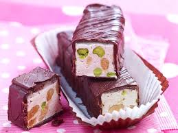 Barre Chocolatee Au Nougat Nougat Recette Recette Alimentation