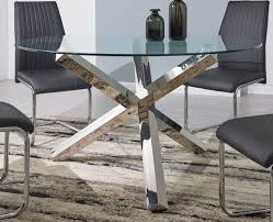 Shop with afterpay on eligible items. Furniturebox Uk Vogue Large Round Circular Chrome Metal Clear Glass 6 Seater Dining Table And Black Lorenzo Dining Chairs Set Dining Table Only Furniture Dining Room Furniture Clinicadelpieaitanalopez Com