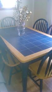A rolling pin makes a nice tool for this purpose. Country Style Tile Top Kitchen Table 6 Chairs For Sale In Ballybrack Dublin From Dee Reid 148