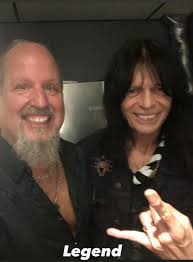 Saw these guys around 15 years ago. With Buck's iconic headless moon  guitar. Rudy Sarzo, of Dio fame, was