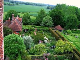 Visiting gardens like sissinghurst either online or in person can inspire many homeowners to consider new landscaping projects. A View From The Tower At Sissinghurst Garden Tours Castle Garden Beautiful Gardens