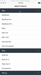 Jeantimex Ios Swift Collapsible Table Section A Simple Ios Swift Project Demonstrates How To Implement Collapsible Table Section Ios Mac Mini Apple Products