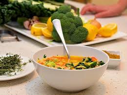 Place the butternut squash on a sheet pan. Chicken And Vegetable Soup Recipe Cancer Council