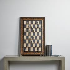 Vertical Chess Board Maple Straight Up Chess Touch Of Modern The most common modern chess set material is metal.
