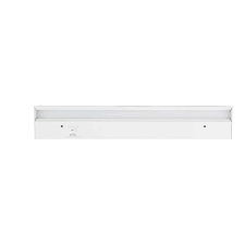 Wac Lighting 18 In Led White Light Bar With 3 Cct Selectable 2700k 3000k 3500k And Rocker Switch Ba Ac18 Cs Wt The Home Depot