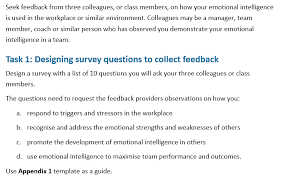 If your goal is to improve relationships with team members, ask questions that specifically pertain the current. Seek Feedback From Three Colleagues Or Class Chegg Com