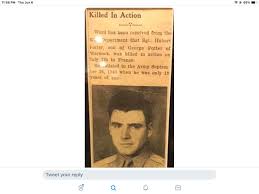 My Uncle, Hubert Potter from Greenup County, Kentucky, enlisted with his  older (by two years) brother, Lunda Potter. They never saw each other again  after basic training at Fort Knox. My dad