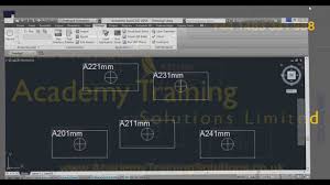 Autocad Training Video How To Automatically Number Blocks As You Insert Them