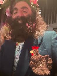 Ok a question for the brains trust. A name for this cheicken created by the  Queensland spinners weavers and fibre artists ?