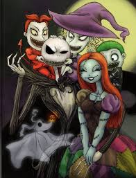 Jack, Sally, zero, Lock, Shock & Barrel