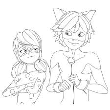Tales of ladybug & cat noir coloring pages are a fun way for kids of all ages to develop creativity, focus, motor skills and … Coloring Page Ladybug And Cat Noir Miraculous Free Printable Coloring Pages