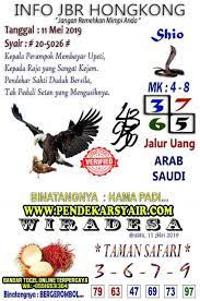 Syair Togel Hongkong Hari Ini 11 Mei 2019 Mei Tanggal