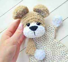 Crochet Pattern Plush Baby Comforter Series 3 Lovey Pattern Etsy In 2021 Crochet Baby Toys Crochet Baby Shoes Pattern Lovey Pattern