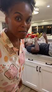 Last night I washed my son's hair aka Larry using @donnasrecipe and brought  his curls back to life!! Oh and he was smiling when I was done❤️❤️ Let's  get into it❤️ #tabithabrown #