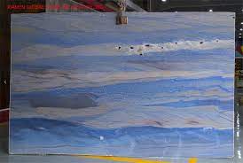 Arizona tile offers over 70 variations of granite slabs and tiles for a multitude of uses in the home, including countertops for great durability and design. China Brazil Polished Blue Azul Macaubas Quartzite Slabs For Interior Kitchen Countertops And Vanity Tops China Quartzite Wall Stone
