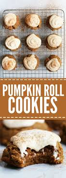 Gluten Free Pumpkin Roll Cookies The Toasted Pine Nut Recipe Pumpkin Roll Roll Cookies Gluten Free Pumpkin Roll