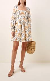 Find new and preloved agua bendita women's items at up to 70% off retail prices. Curuba Floral Print Linen Mini Dress By Agua By Agua Bendita Now Available On Moda Operandi Linen Mini Dress Boho Chic Outfits Beautiful Outfits