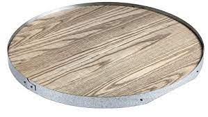 Maybe you would like to learn more about one of these? J K Adams Champlain Round Driftwood Galvanized Serving Tray 18 Gray Buy Online In Dominica At Dominica Desertcart Com Productid 31457885