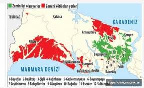 Ülkemizin deprem riski taşıyan şehirlerinden bir tanesi i̇stanbul'dur. Istanbul Un Deprem Risk Haritasi Yayinlandi