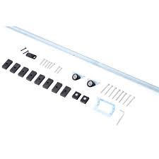 Binaire kit pour porte coulissante cm 200 kg.120 fixation latérale avec. Kit Complet Porte Coulissante Avec Rail Roulettes Visserie 186 X 2 5 Cm Achat Vente Piece Meuble Kit Porte Coulissante Convi Cdiscount