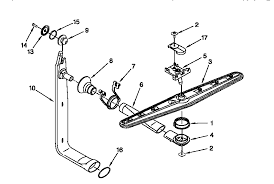 kitchenaid kuds24sewh2 dishwasher parts