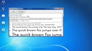 How To Install Fonts In Windows 7 Youtube