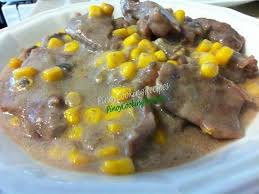 In large skillet that can be covered, cook ground beef and drain. Beef In Corn And Cream Of Mushroom