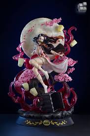 ac动漫 魔方工作室鬼灭之刃爆血祢豆子限量手办雕像 淘宝网 anime figurines anime figures anime crafts