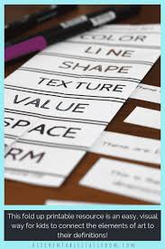 Check spelling or type a new query. Elements Of Art Definitions Free Printable Resources The Kitchen Table Classroom
