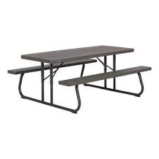 Lifetime 6 Foot Classic Folding Picnic Table In 2020 Folding Picnic Table Portable Picnic Table Outdoor Picnic Tables