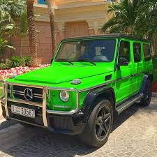 Go Green Mercedes Benz Dubai Unique Cars Dream Cars