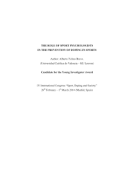 The best books on sports psychology recommended by bill cole. Pdf The Role Of The Sport Psychologist In The Prevention Of Doping In Sports